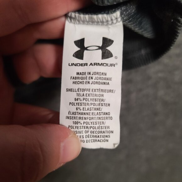 Under Armour Women’s Size Small Fitted Heat Gear Gray Razor Back Tank Top - Picture 5 of 9